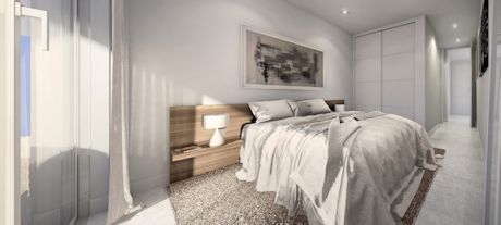 off plan apartment bedroom